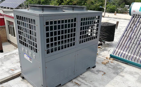 河北保定安裝約沃空氣能超低溫熱泵采暖